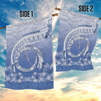 Shefa Vanuatu Garden Flag Hibiscus Sand Drawing with Pacific Pattern LT9 - Polynesian Pride