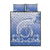 Shefa Vanuatu Quilt Bed Set Hibiscus Sand Drawing with Pacific Pattern LT9 - Polynesian Pride