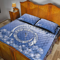 Shefa Vanuatu Quilt Bed Set Hibiscus Sand Drawing with Pacific Pattern LT9 - Polynesian Pride