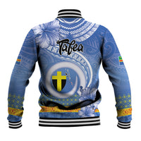 Tafea Vanuatu Baseball Jacket Hibiscus Sand Drawing with Pacific Pattern LT9 - Polynesian Pride