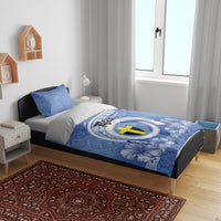 Tafea Vanuatu Bedding Set Hibiscus Sand Drawing with Pacific Pattern LT9 - Polynesian Pride