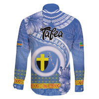 Tafea Vanuatu Family Matching Puletasi and Hawaiian Shirt Hibiscus Sand Drawing with Pacific Pattern