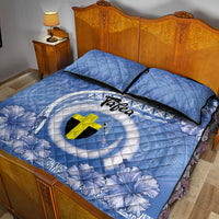 Tafea Vanuatu Quilt Bed Set Hibiscus Sand Drawing with Pacific Pattern LT9 - Polynesian Pride