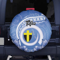 Tafea Vanuatu Spare Tire Cover Hibiscus Sand Drawing with Pacific Pattern LT9 - Polynesian Pride