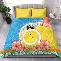 Torba Vanuatu Bedding Set Hibiscus Sand Drawing with Pacific Pattern LT9 - Polynesian Pride