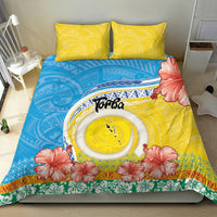 Torba Vanuatu Bedding Set Hibiscus Sand Drawing with Pacific Pattern LT9 - Polynesian Pride