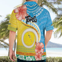 Torba Vanuatu Hawaiian Shirt Hibiscus Sand Drawing with Pacific Pattern LT9 - Polynesian Pride