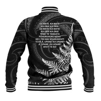 New Zealand Black Fern 7s Baseball Jacket History World Cup Sevens LT9 - Polynesian Pride