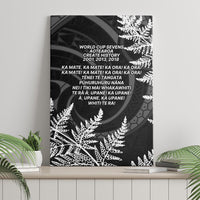 New Zealand Black Fern 7s Canvas Wall Art History World Cup Sevens LT9 - Polynesian Pride