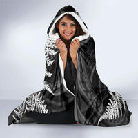 New Zealand Black Fern 7s Hooded Blanket History World Cup Sevens LT9 - Polynesian Pride