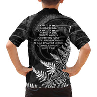 New Zealand Black Fern 7s Kid Hawaiian Shirt History World Cup Sevens