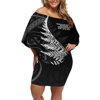 New Zealand Black Fern 7s Off Shoulder Short Dress History World Cup Sevens