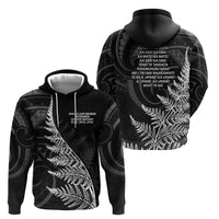 New Zealand Black Fern 7s Zip Hoodie History World Cup Sevens