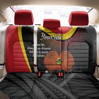 Personalised Papua Niugini Tok Pisin Wik Back Car Seat Cover LT9 - Polynesian Pride