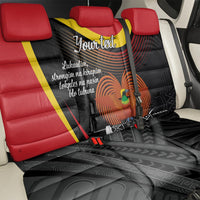 Personalised Papua Niugini Tok Pisin Wik Back Car Seat Cover LT9 - Polynesian Pride