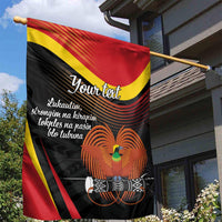 Personalised Papua Niugini Tok Pisin Wik Garden Flag LT9 - Polynesian Pride
