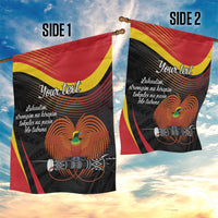 Personalised Papua Niugini Tok Pisin Wik Garden Flag LT9 - Polynesian Pride
