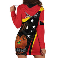 Personalised Papua Niugini Tok Pisin Wik Hoodie Dress LT9 - Polynesian Pride