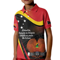 Personalised Papua Niugini Tok Pisin Wik Kid Polo Shirt