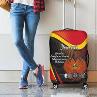 Personalised Papua Niugini Tok Pisin Wik Luggage Cover