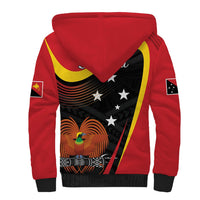 Personalised Papua Niugini Tok Pisin Wik Sherpa Hoodie LT9 - Polynesian Pride