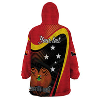 Personalised Papua Niugini Tok Pisin Wik Wearable Blanket Hoodie LT9 - Polynesian Pride