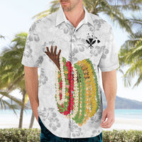 Hawaii Lei Kamehameha Hawaiian Shirt Ke'oke'o Seamless Pattern Hibiscus Flower LT9 - Polynesian Pride
