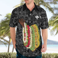 Hawaii Lei Kamehameha Hawaiian Shirt Ele'ele Seamless Pattern Hibiscus Flower LT9 - Polynesian Pride
