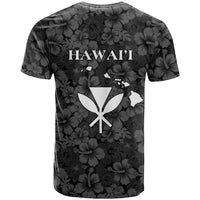 Hawaii Lei Kamehameha T Shirt Ele'ele Seamless Pattern Hibiscus Flower