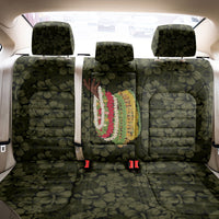 Hawaii Lei Kamehameha Back Car Seat Cover Melemele Seamless Pattern Hibiscus Flower
