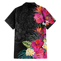 Hafa Adai Guam Family Matching Tank Maxi Dress and Hawaiian Shirt Tropical Flowers Colorful Vibes LT9 - Polynesian Pride