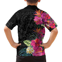 Hafa Adai Guam Hawaiian Shirt Tropical Flowers Colorful Vibes LT9 - Polynesian Pride