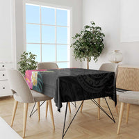Hafa Adai Guam Tablecloth Tropical Flowers Colorful Vibes LT9 - Polynesian Pride