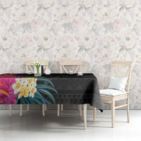 Hafa Adai Guam Tablecloth Tropical Flowers Colorful Vibes LT9 - Polynesian Pride