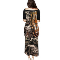 Polynesia Dashiki Puletasi Polynesia and Africa Traditional Special Together Gold LT9 - Polynesian Pride