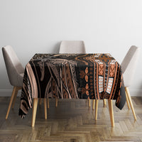 Polynesia Dashiki Tablecloth Polynesia and Africa Traditional Special Together Gold LT9 - Polynesian Pride
