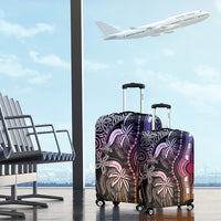 Polynesia Dashiki Luggage Cover Polynesia and Africa Traditional Special Together Pastel LT9 - Polynesian Pride