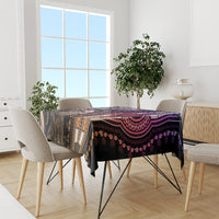 Polynesia Dashiki Tablecloth Polynesia and Africa Traditional Special Together Pastel LT9 - Polynesian Pride