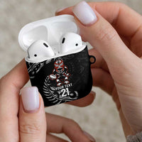 New Zealand Indigenous-Maori Rugby Custom AirPods Case LT9 - Polynesian Pride