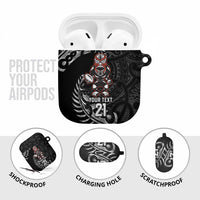 New Zealand Indigenous-Maori Rugby Custom AirPods Case LT9 - Polynesian Pride