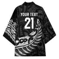 New Zealand Indigenous-Maori Rugby Custom Kimono - Polynesian Pride