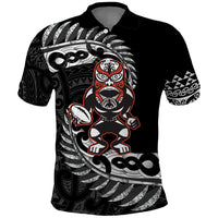 New Zealand Indigenous-Maori Rugby Custom Polo Shirt