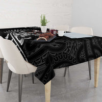 New Zealand Indigenous-Maori Rugby Custom Tablecloth
