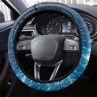 New Zealand Matariki Steering Wheel Cover Taniko Aramoana With Maori Galaxy Sky Night