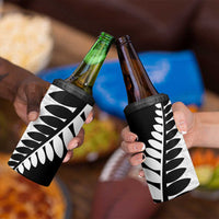 New Zealand Silver Fern Niho Taniwha 4 in 1 Can Cooler Tumbler LT9 - Polynesian Pride
