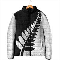 New Zealand Silver Fern Niho Taniwha Padded Jacket - Polynesian Pride