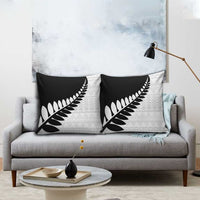 New Zealand Silver Fern Niho Taniwha Pillow Cover - Polynesian Pride