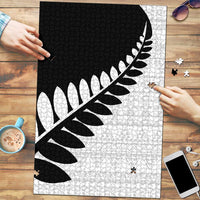 New Zealand Silver Fern Niho Taniwha Puzzle - Polynesian Pride