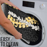 Puakenikeni and Maile Lei Bathroom Set Black Double Strand Lei - Polynesian Pride