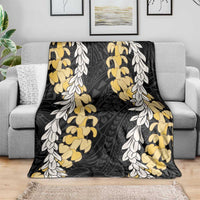 Puakenikeni and Maile Lei Blanket Black Double Strand Lei LT9 - Polynesian Pride